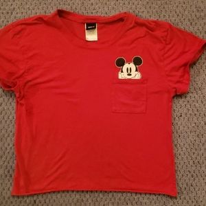 Disney Mickey Crop Top